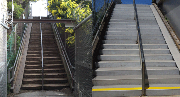 Non Slip Aluminum Stair Treads