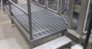 Galvanized Steel Bar Grating Platform