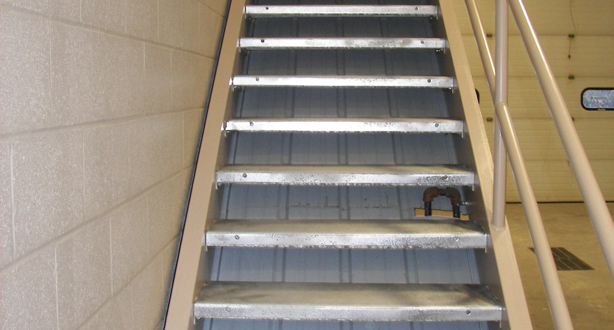 Galvanized Steel Stairway