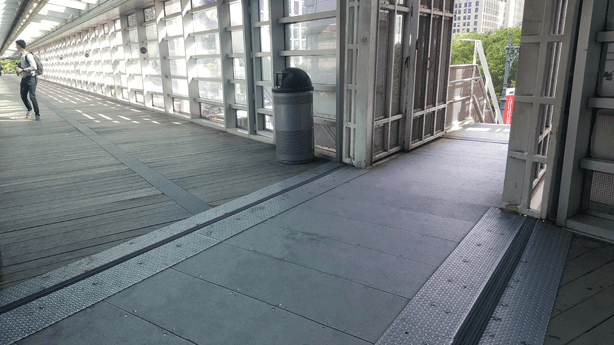 High Traction Stainless Steel Walkway