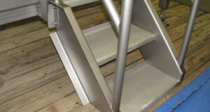 Stainless Steel Stairs for Food Plant
