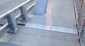 non slip galvanized steel expansion joint cover