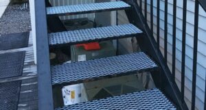 galvanized steel expanded metal stair treads