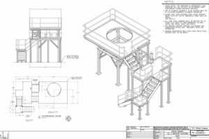 technical drawings of slip resistant materials